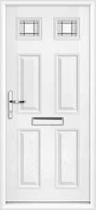 Sussex Victoriana anthracite grey composite front door